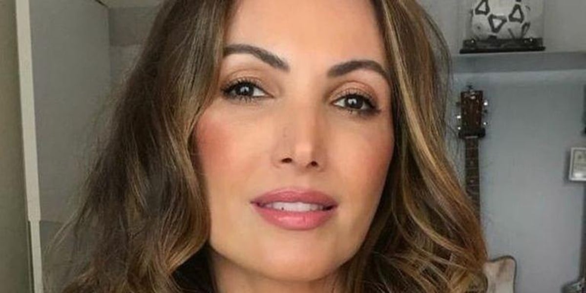 Patrícia Poeta publicou foto na cama antes de dormir (Foto: Reprodução)