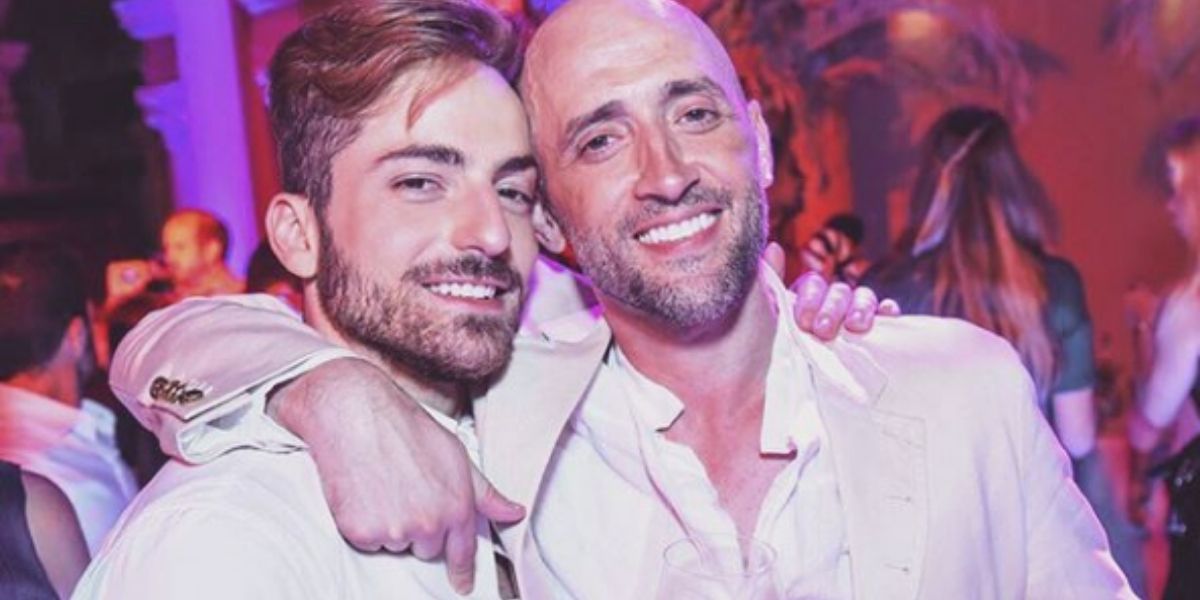 Paulo Gustavo e o marido Thales Bretas (Foto: Reprodução)