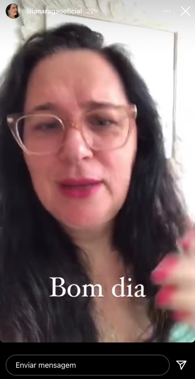 Esposa de Didi via stories (Foto: Reprodução / Instagram)