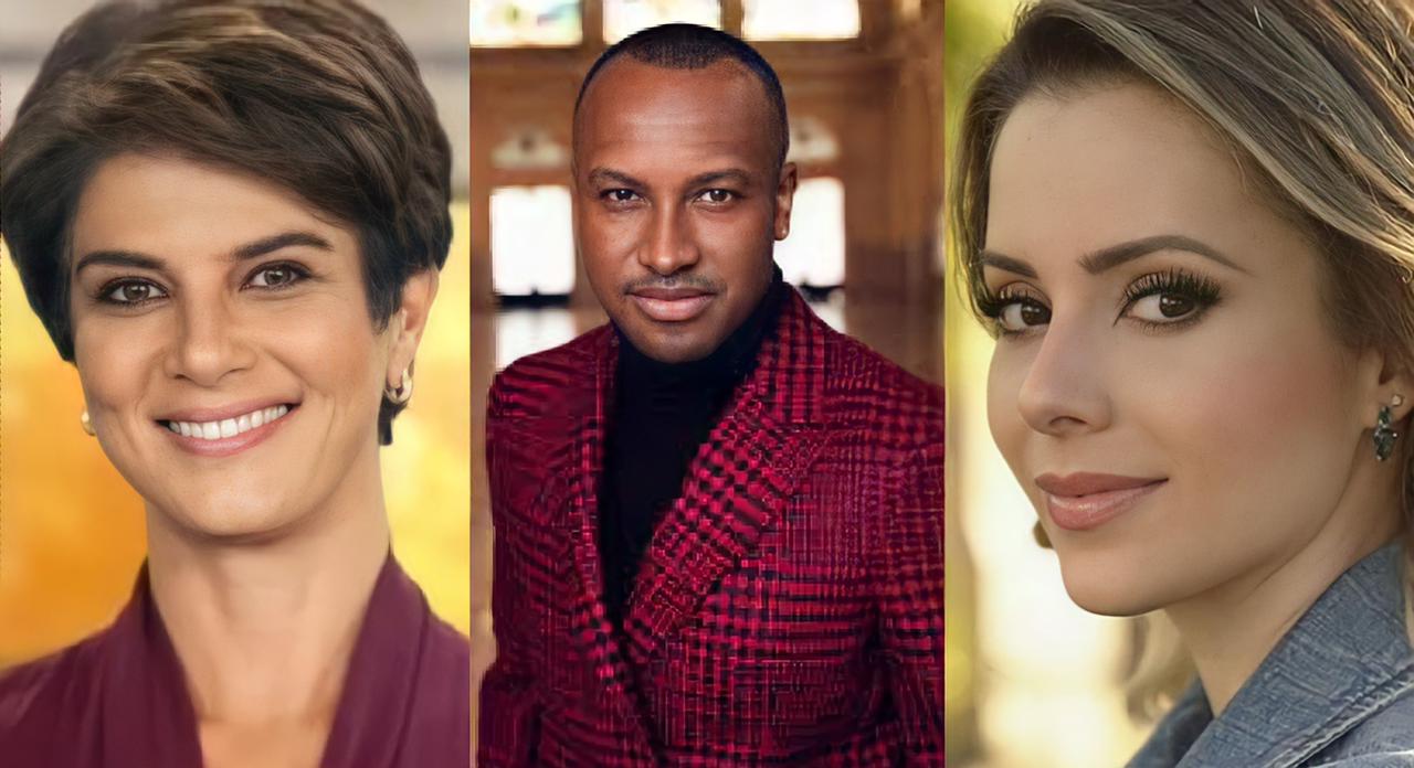 Mariana Godoy, Thiaguinho e Sandy (Reprodução)