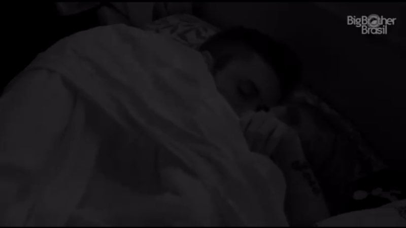 Carla e Arthur no BBB21 (Foto: Reprodução)
