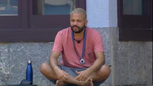 Projota no BBB21 (Foto: Reprodução/ TV Globo)