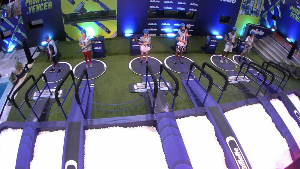 Prova do líder do BBB21 (Foto: Reprodução)