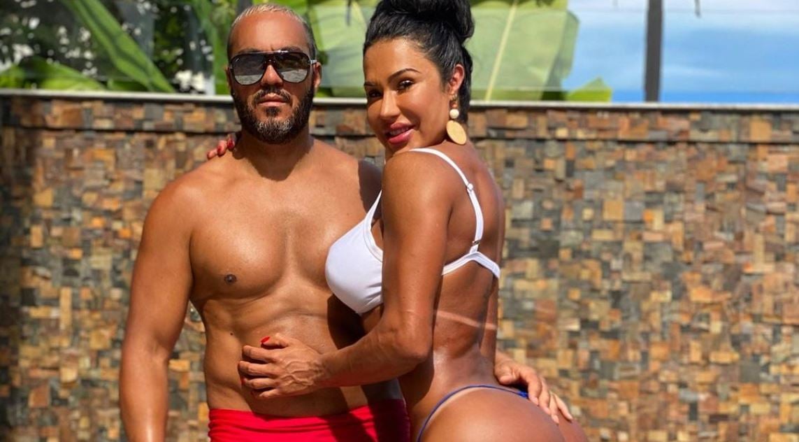 Gracyanne Barbosa e Belo (Foto: Reprodução)