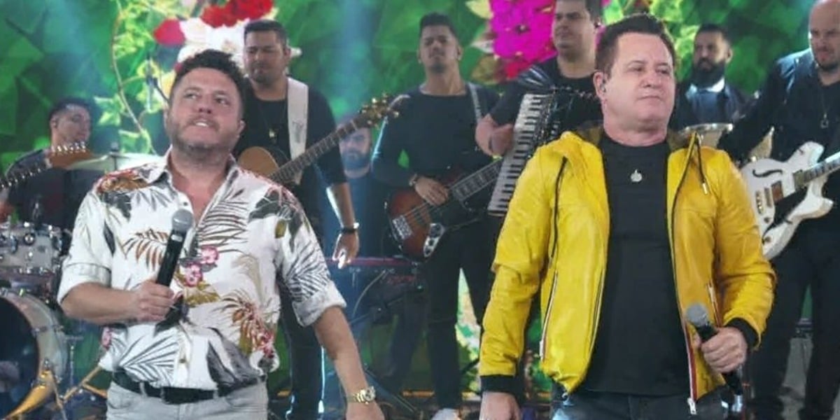 Bruno e Marrone são uma dupla de sucesso há anos (Foto: Reprodução/TV Globo)