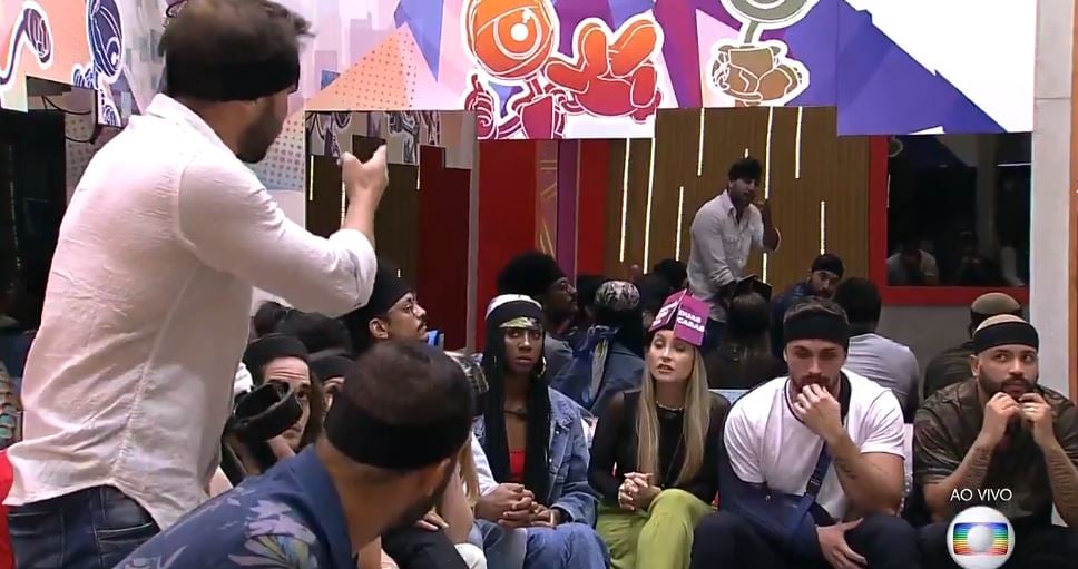 Caio e Carla Diaz protagonizaram confusão (Foto: Reprodução) BBB21