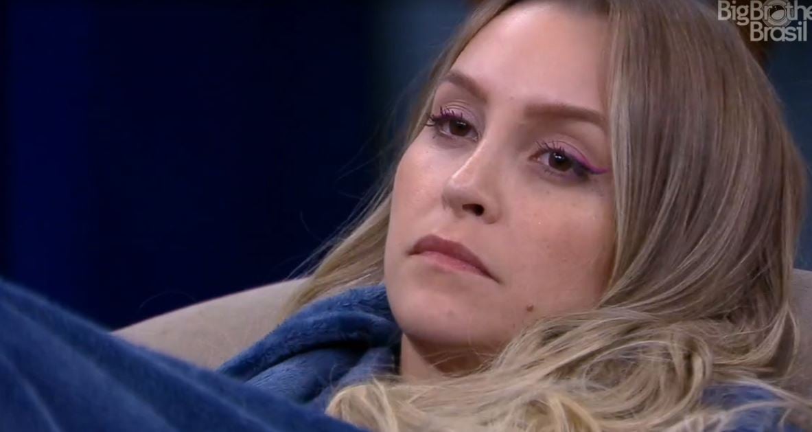 Carla Diaz assistiu o BBB21 (Foto: Reprodução) Arthur