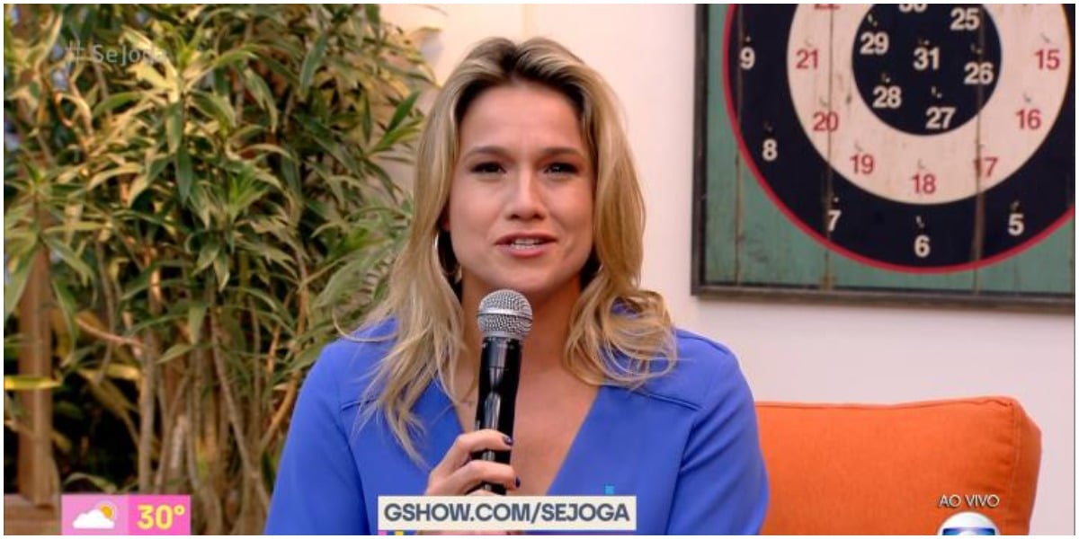 A apresentadora Fernanda Gentil, que comanda o Se Joga, da Globo - Foto: Reprodução