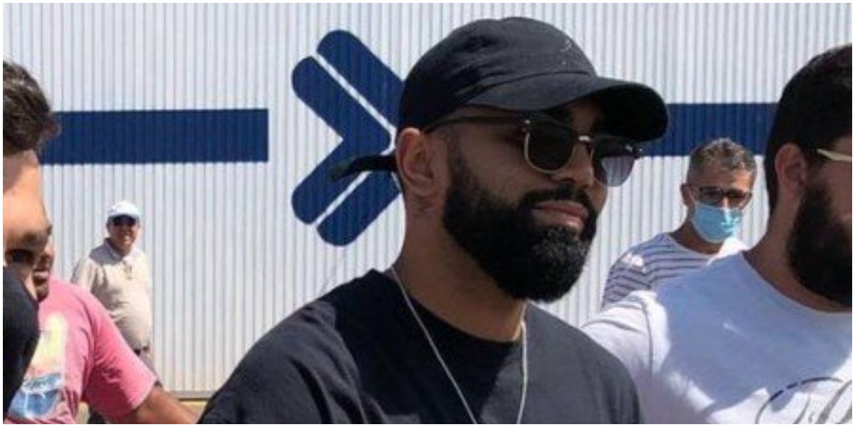 Gabigol estava de aliança e algumas pessoas deram a entender que ele poderia está noivo (Foto: Reprodução)