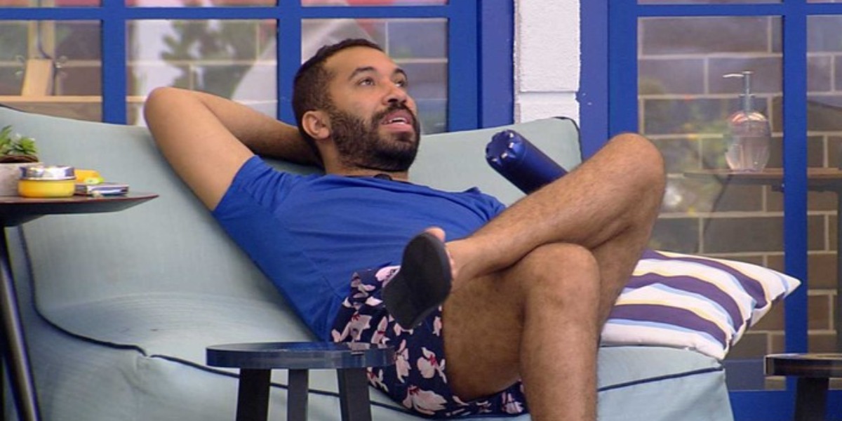 Gil no "BBB21" (Foto: Reprodução/TV Globo)