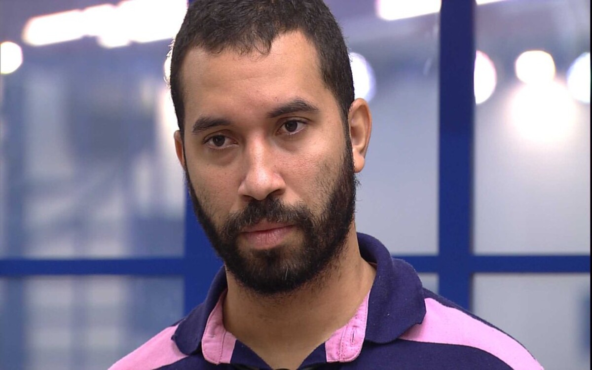 Gilberto no BBB21 (Foto: Divulgação)