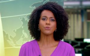 Maju Coutinho gerou revolta com uma declaração no JH (Foto: Reprodução)