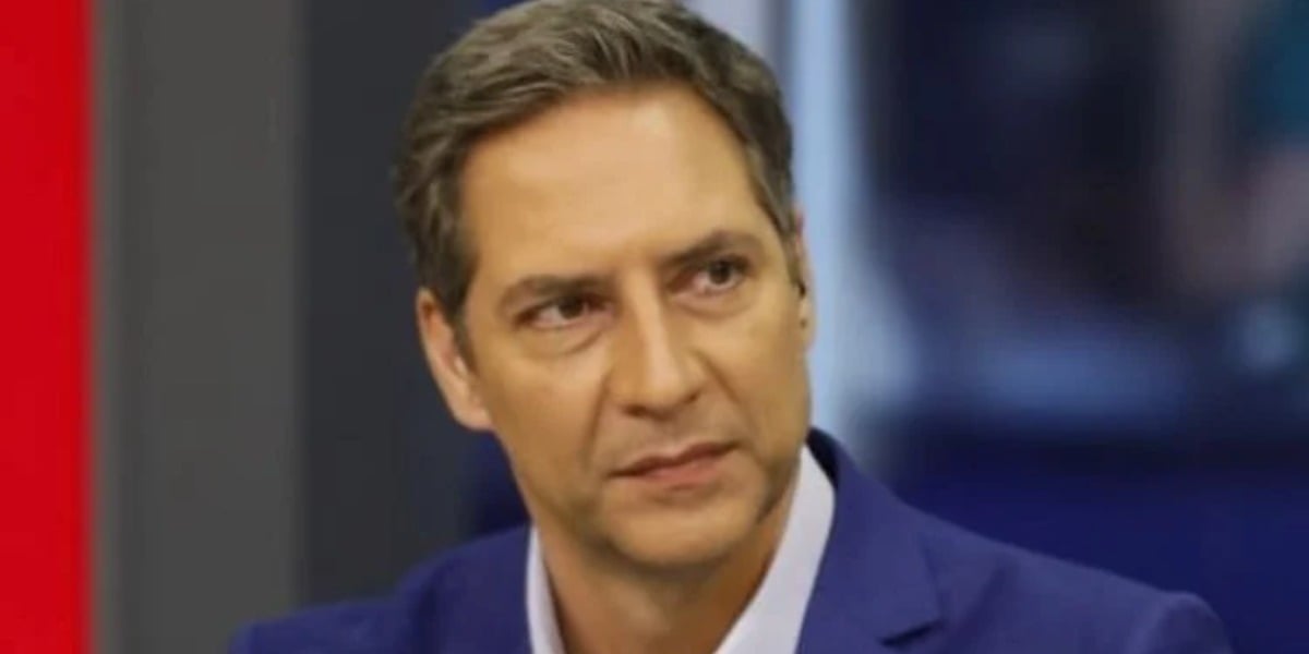 Luís Ernesto Lacombe no "Opinião No Ar" (Foto: Reprodução/RedeTV!)