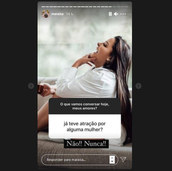 Maraisa revelou que nunca sentiu vontade de pegar mulheres (Foto: Reprodução/Instagram)