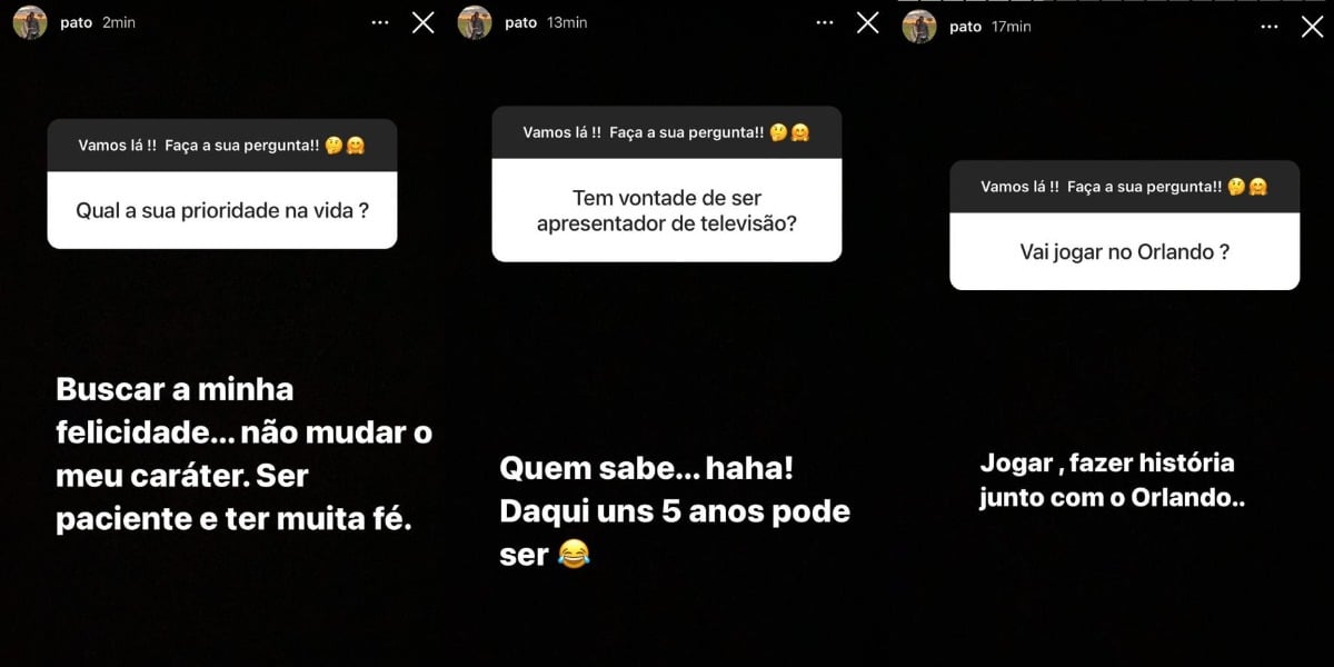 Pato fez brincadeira com os fãs nas redes sociais (Foto: Reprodução/Instagram)