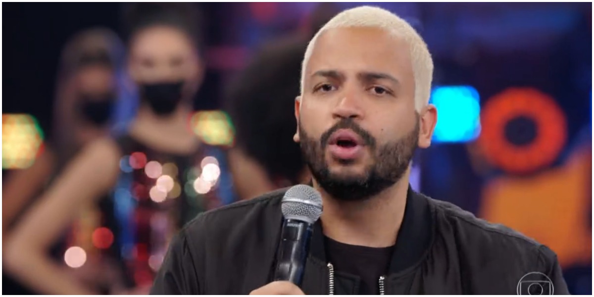 Projota no programa Domingão do Faustão - Foto: Reprodução