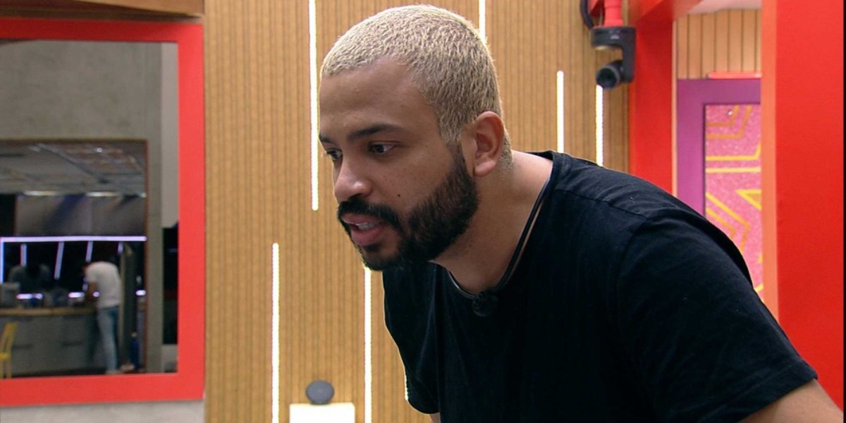 Projota faz promessa de vingança no BBB21 (Foto: Reprodução)