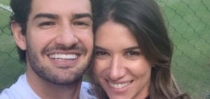 Alexandre Pato e Rebeca Abravanel (Foto: Reprodução)