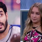 Rodolffo e Carla Diaz têm disputa acirrada e equipe de sertanejo sorteia celular de R$ 7 mil para eliminar atriz