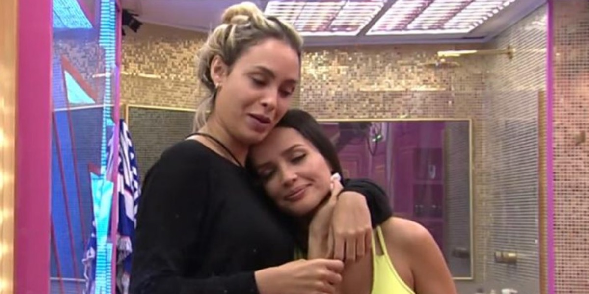 Sarah e Juliette no BBB21 (Foto: Reprodução)