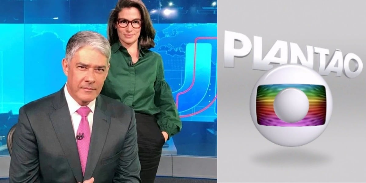 William Bonner e Renata Vasconcellos apresentam o "Jornal Nacional" (Foto: Divulgação/TV Globo)