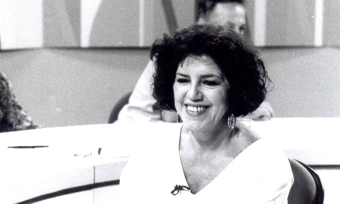 Lúcia Leme, além do "Sem Censura", também foi redatora no jornal O Globo (Foto: Reprodução)