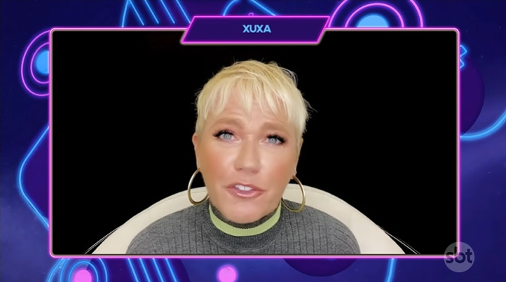 Xuxa no Programa do Ratinho (Foto: Divulgação)