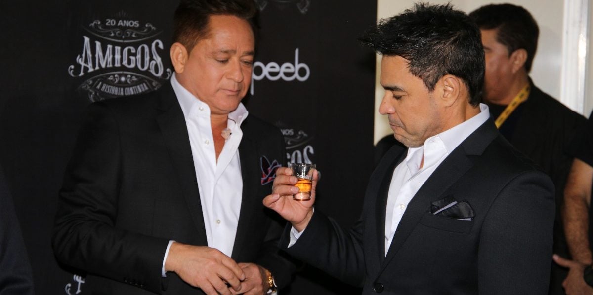 Leonardo e Zezé Di Camargo são amigos de longa data (Foto: Reprodução)