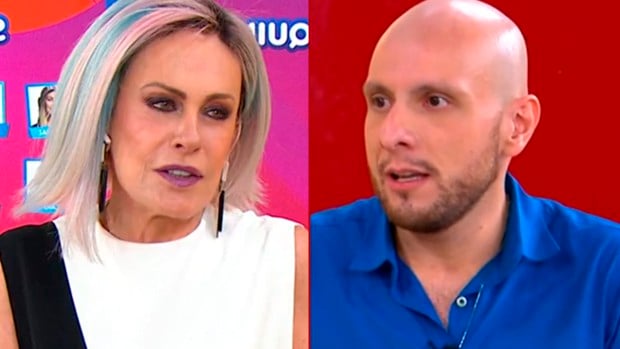 Ana Maria e o repórter Ivo, que fazem o Giro BBB (Foto reprodução)