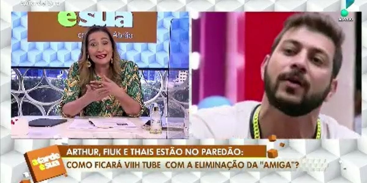 Sonia Abrão revoltada e batendo até palma ao detonar o jogo de Arthur do BBB21 (Foto: Reprodução) Sonia Abrão revoltada e batendo até palma ao detonar o jogo de Arthur do BBB21 (Foto: Reprodução)