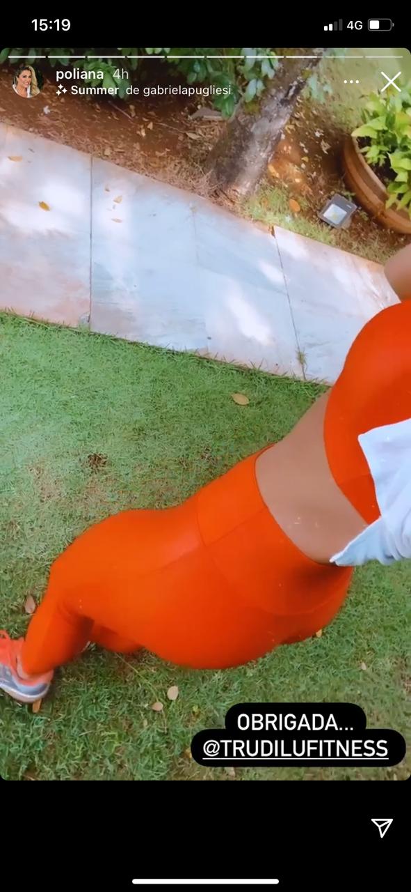 Poliana Rocha escancara parte íntima em vídeo (Reprodução) Poliana Rocha escancara parte íntima em vídeo (Reprodução)