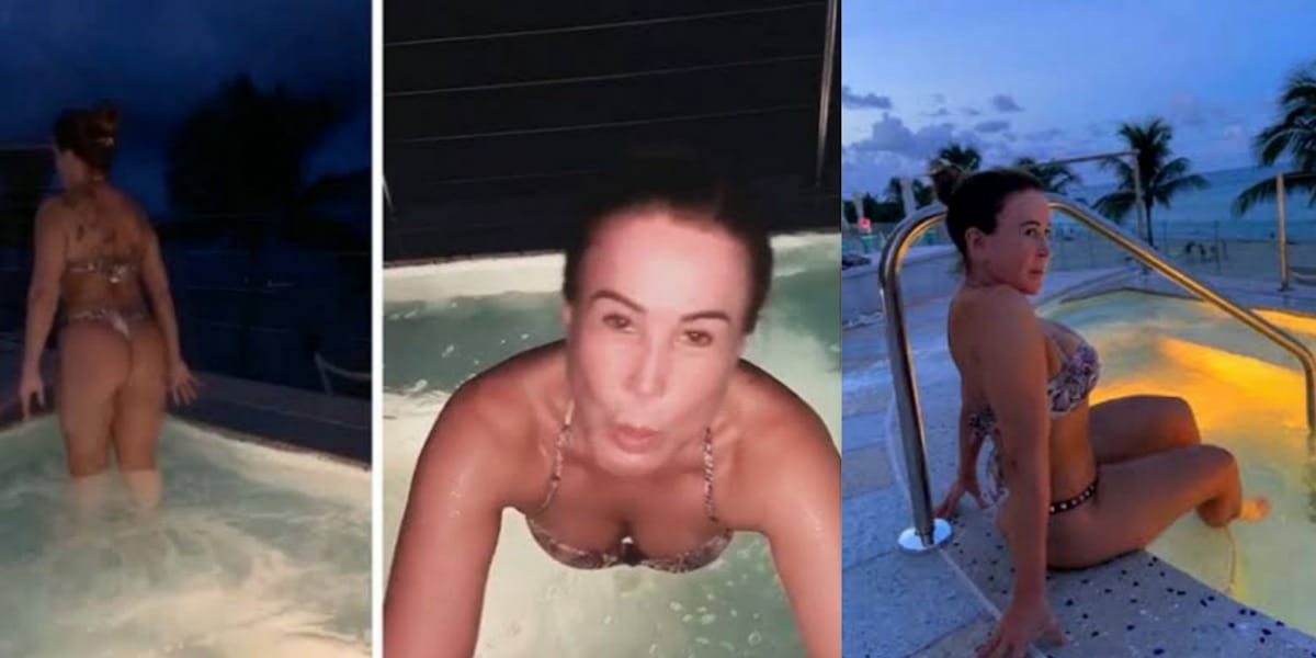 Zilu Godoi compartilha momentos ousados em suas redes sociais e mostra boa forma (Foto: Reprodução)