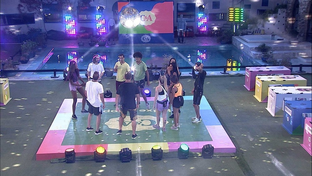 BBB21: Começa a Prova do Líder Maratona de Dança C&A — Foto: Globo