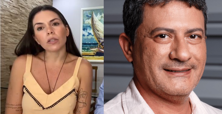 Ex de Tom Veiga, Cybelle deu sua versão dos fatos (Foto: Reprodução) Louro José