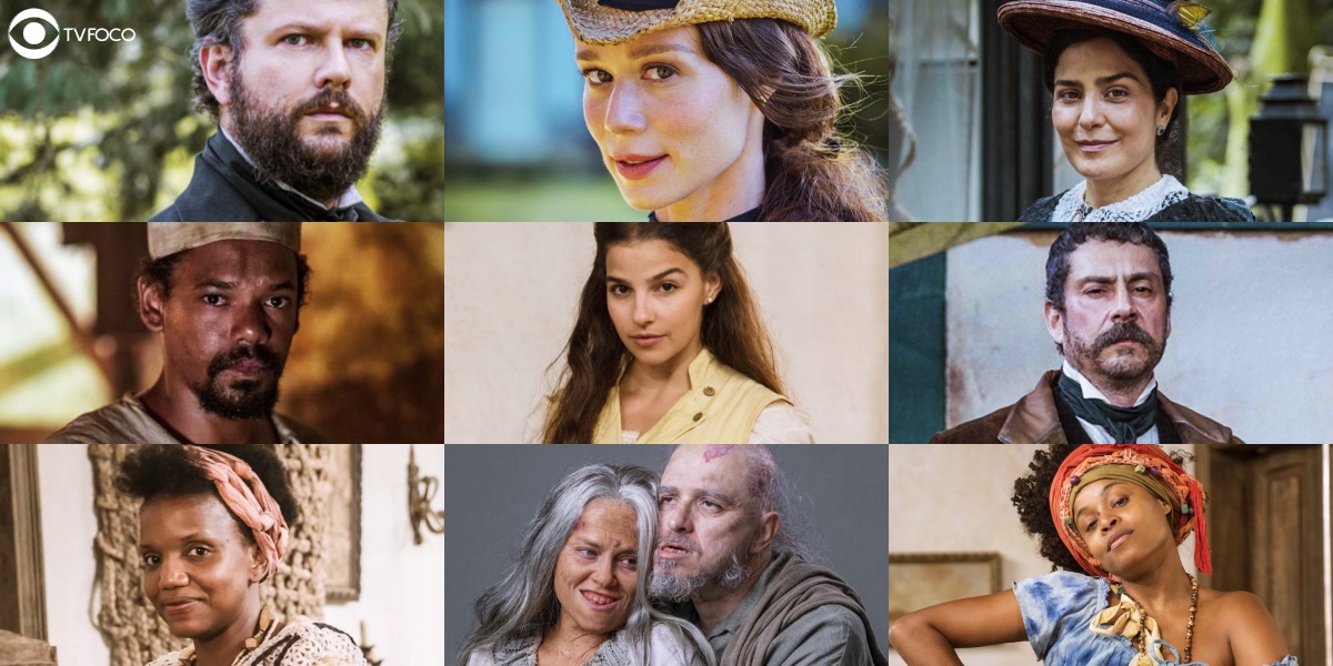Elenco completo de Nos Tempos do Imperador