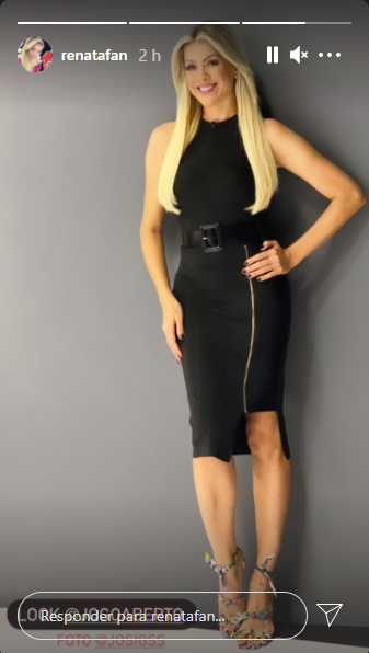 Renata Fan mostra look justinho e dá o que falar nas redes sociais (Foto: Reprodução)