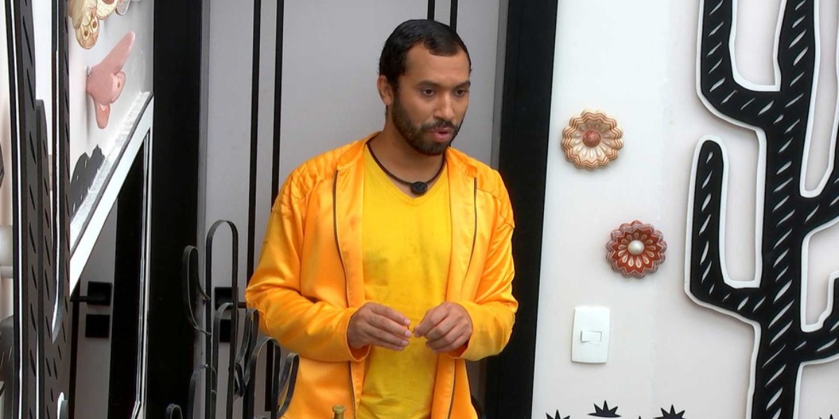 Gilberto faz promessa ousada no BBB21 (Foto: Reprodução)