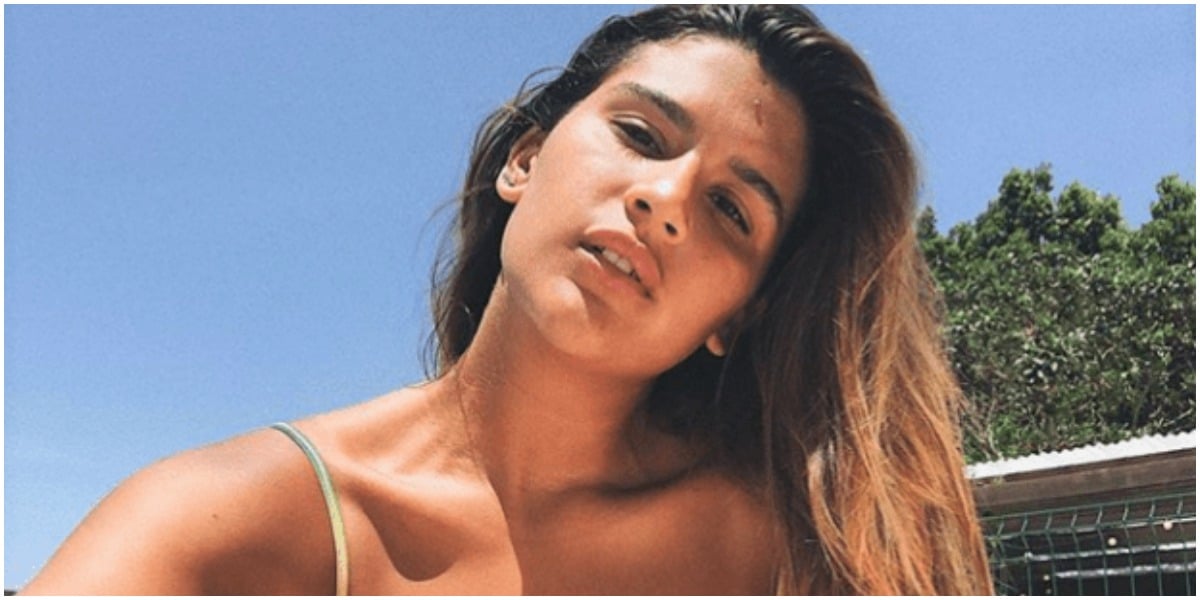 Giulia Costa deu o que falar após registro ousado (Foto: Reprodução)