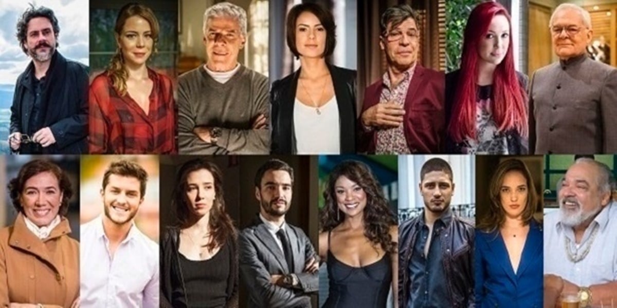 Parte do elenco da novela Império (Imagem: Montagem)