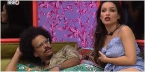 Juliette e João no BBB (Foto: Reprodução)