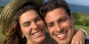 Mariana Goldfarb, esposa de Cauã Reymond, é seguida na rua por estranho (Foto: Reprodução)