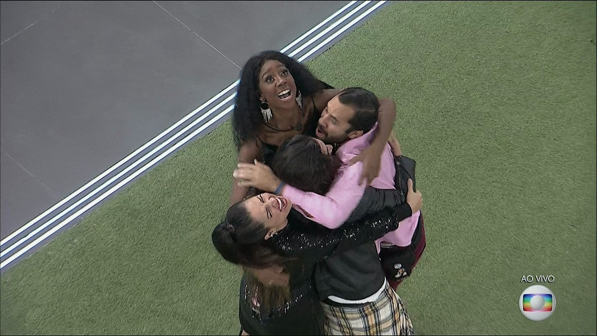 Os quatro finalistas do reality show da TV Globo, o Big Brother Brasil 21 (Foto: Reprodução) Os quatro finalistas do reality show da TV Globo, o Big Brother Brasil 21 (Foto: Reprodução)