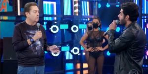 Faustão dá resposta atravessada a Rodolffo no Domingão, deixa ex-BBB sem graça ao vivo e explode: “Pega”