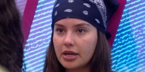 Temendo o paredão, Thaís desabafa sobre medo de ser emparedada no BBB (Foto: Reprodução/ TV Globo)