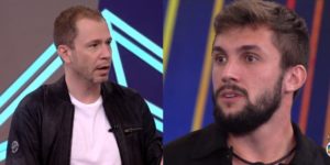 Tiago Leifert confrontou Arthur no BBB21 (Foto: Reprodução)