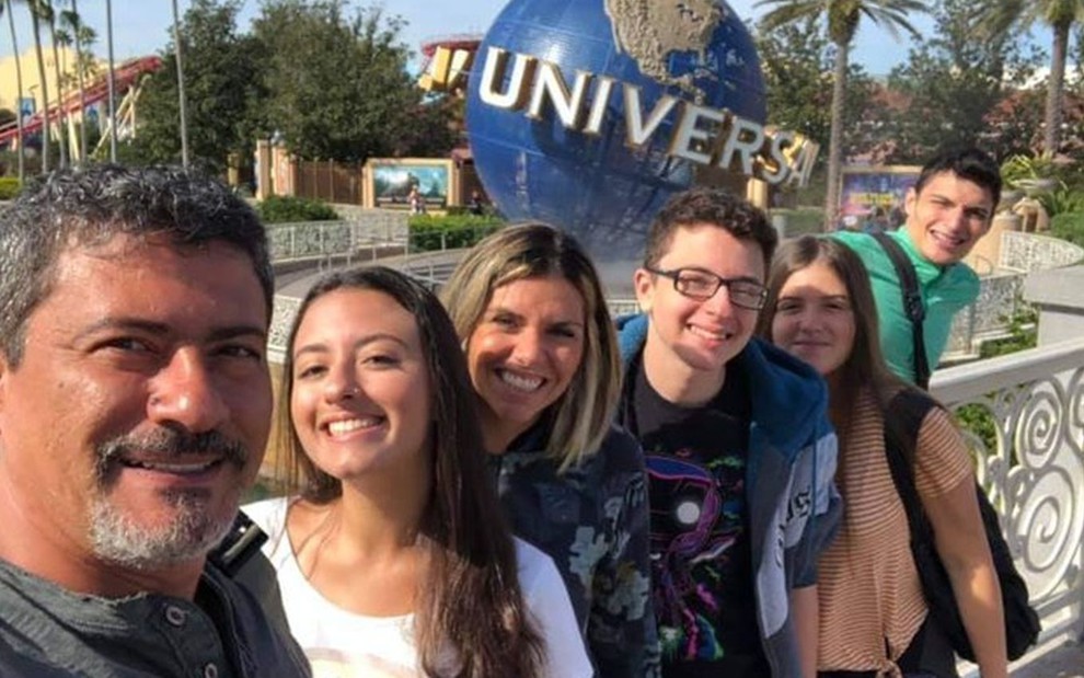Família de Tom Veiga (Reprodução) 