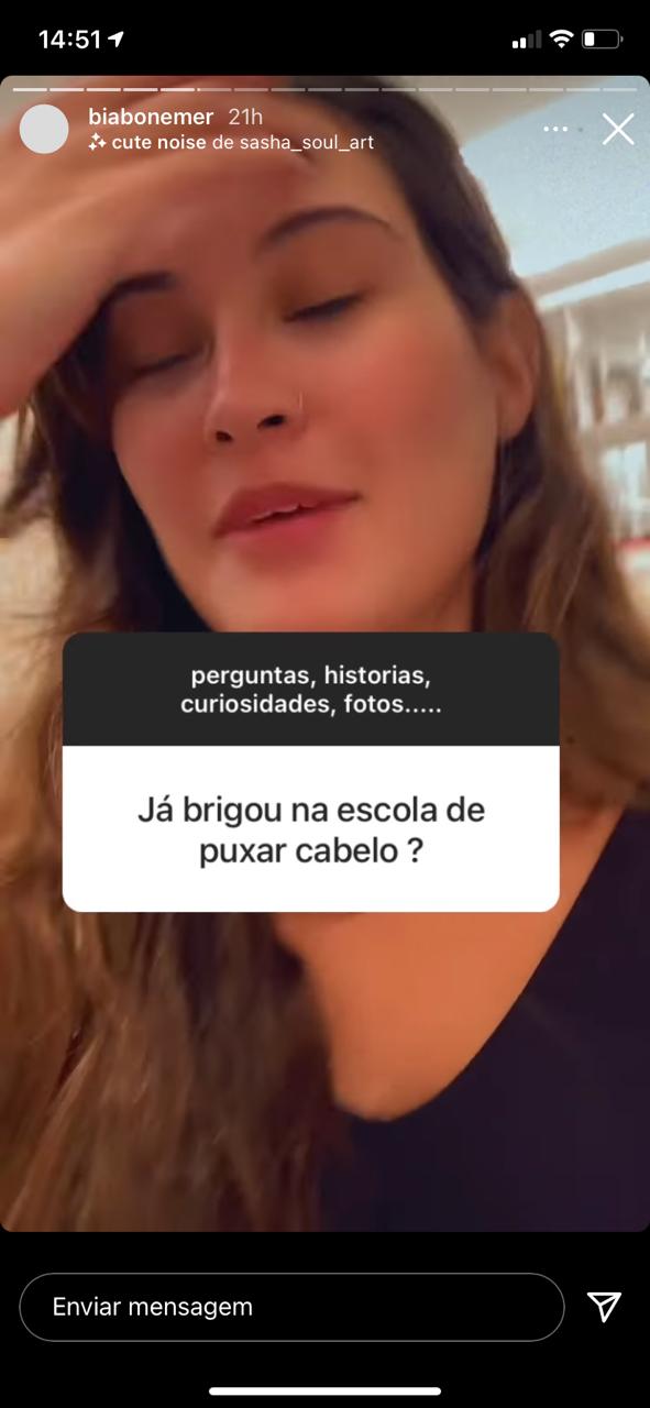 Bia Bonemer expõe briga com a irmã gêmea - Foto: Reprodução