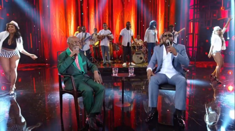 Faustão relembra dia em que sambista foi em seu programa (Reprodução) Faustão relembra dia em que sambista foi em seu programa (Reprodução)