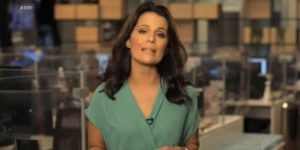 Adriana Araújo expôs entrada ao vivo no Jornal Nacional na época em que era jornalista da Globo (Foto: Reprodução)