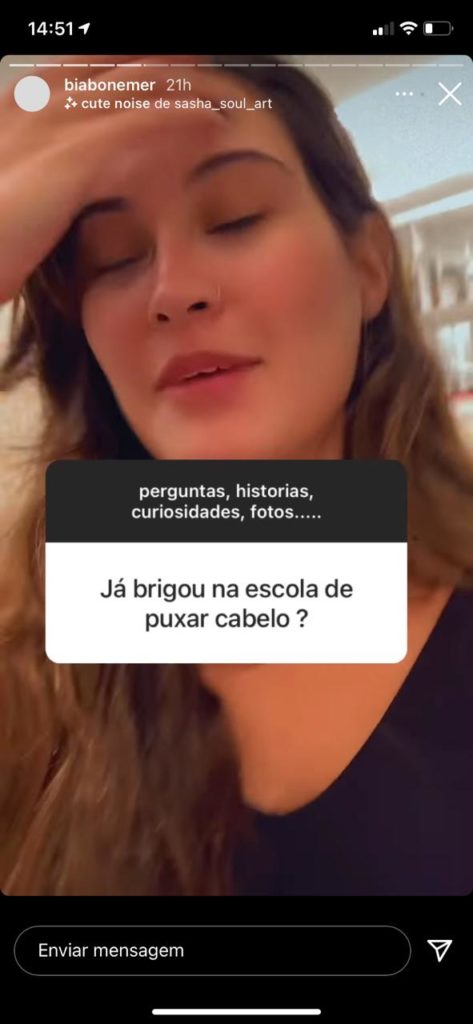 Bia Bonemer revela briga com a irmã gêmea (Foto: Reprodução/Instagram) Bia Bonemer revela briga com a irmã gêmea (Foto: Reprodução/Instagram)